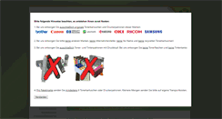 Desktop Screenshot of leergedruckt.de